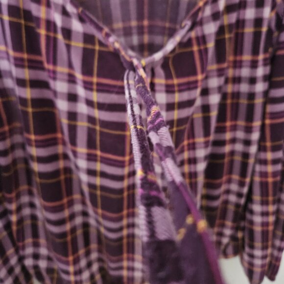 4 for $20 Women's Shirt with Elastic Waist and Sleeve Bottoms - Picture 3 of 9